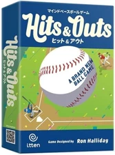 Itten HITS ＆ OUTS Board Game Baseball Party Game from Japan New