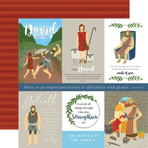 ALMOHADILLA DE PAPEL PARA CARTEROS ECO PARK 6"X6" - DAVID & GOLIATH - 6"X6" - 24 HOJAS - Imagen 2 de 7