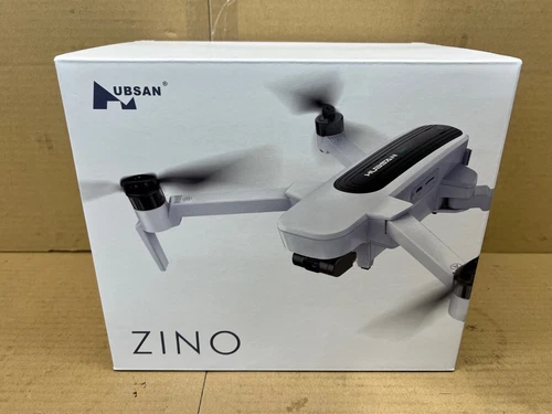 BNIB Hubsan Zino Folding Drone 4K With Extra Battery + Bag + Props - H117S-PRO