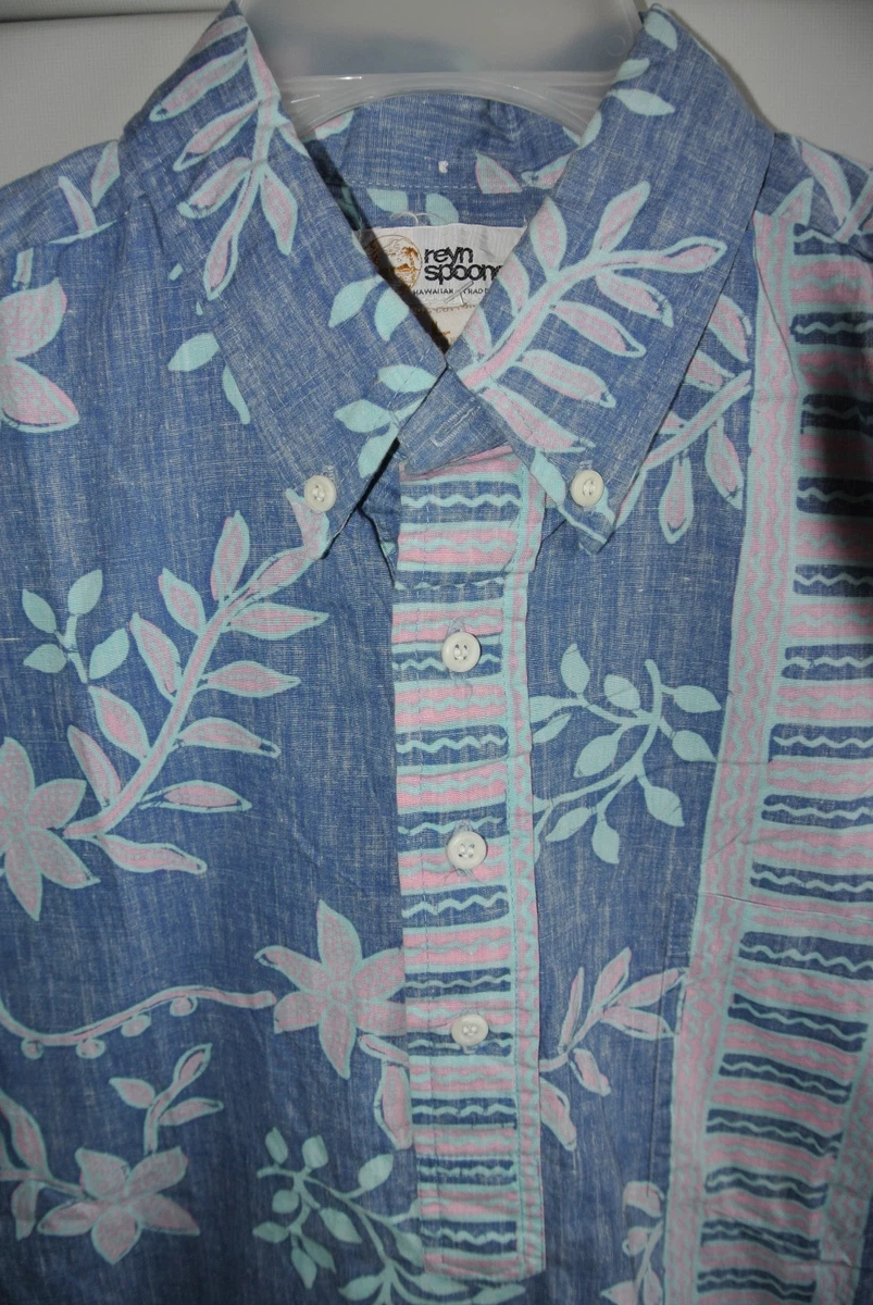 Reyn Spooner San Francisco Giants Classic Fit Hawaiian Shirt (scenic) Men's Clothing in Blue for Men