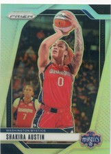 2024 Panini Prizm WNBA SHAKIRA AUSTIN #134 SILVER PRIZM MYSTICS