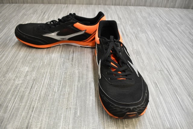 mizuno wave ekiden orange