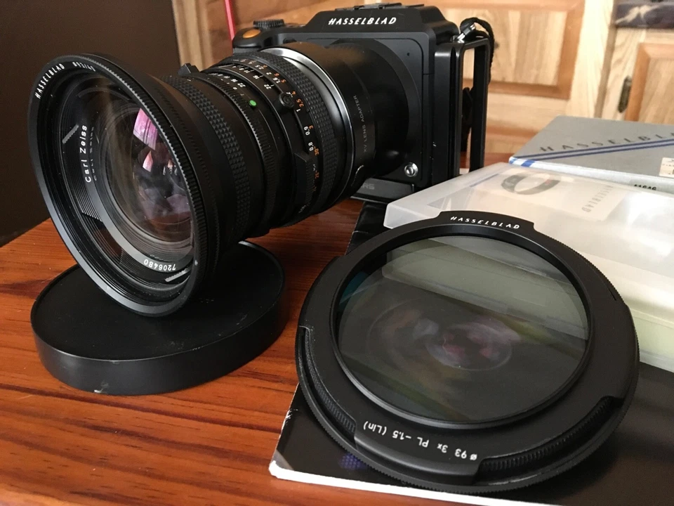 ☆☆[COMO NUEVO] Hasselblad 93mm 3x PL-1.5 Lin PL Filtro Polarizador 41646 Caja Original☆☆ Foto 4 de 4