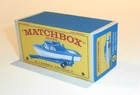 Matchbox Lesney No 9 Boat & Trailer Empty Reproduction E Box