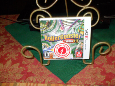 RollerCoaster Tycoon 3D Roller Coaster Nintendo 3DS XL 2DS New/Sealed!