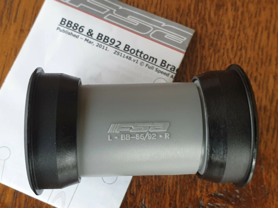 FSA BB-86-92 Bottom Bracket 41mm Press Fit Shimano Hollowtech 2 MegaExo 24mm NEW - Image 3 of 4