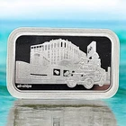 All-Chips Gangster Scrooge Planet Hollywood 1 oz .999 Proof Silver Bar #46/100