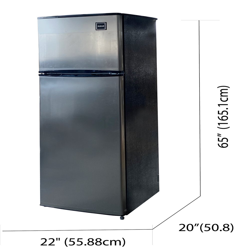  10 Cu. Ft TopFreezer ApartmentSize Refrigerator Stainless eBay