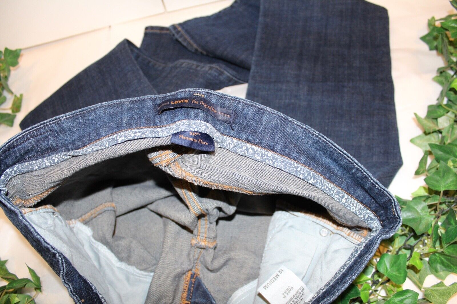 ECLECTIC THE ORIGINAL LEVI 547 JEANS ! - image 12