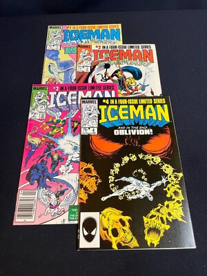 Iceman #1-4; 1998; complete miniseries; X-Men; Marvel Comics; The Defenders
