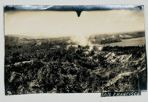 WWII Pacific USAAF A-20 Bomb Run Parafrag Bombs "San Francisco" Philippines 5x7