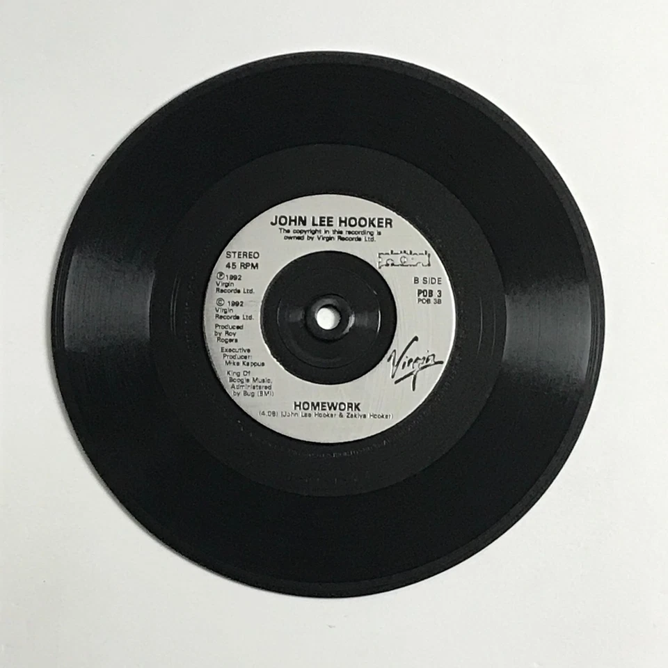 John Lee Hooker - Boom Boom (Edit) 7" Vinyl Record - POB 3 EX/EX - Image 4 of 4