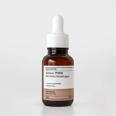 NANO RECEPT PDRN Salmon DNA 100.000ppm Pure Ampulle 30ml | Skin Hydration, Elast