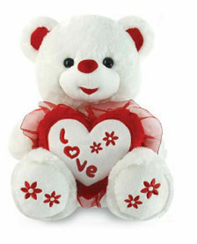 heart shape teddy bear