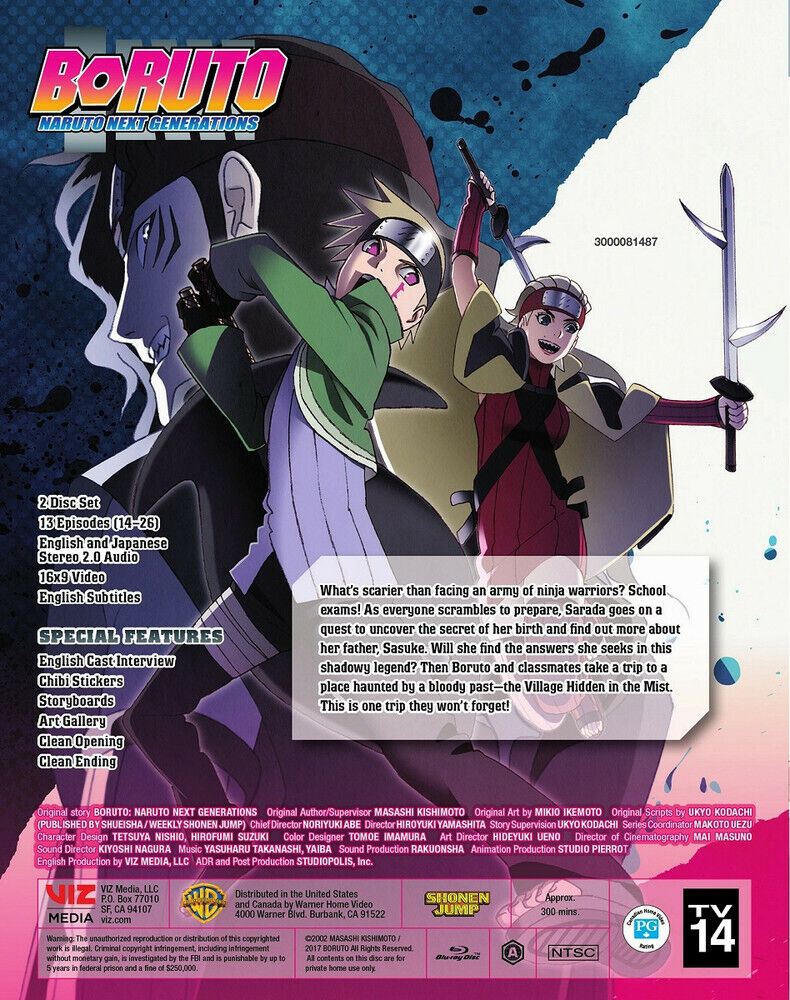 Boruto Naruto Next Generations Set 14 Blu-ray