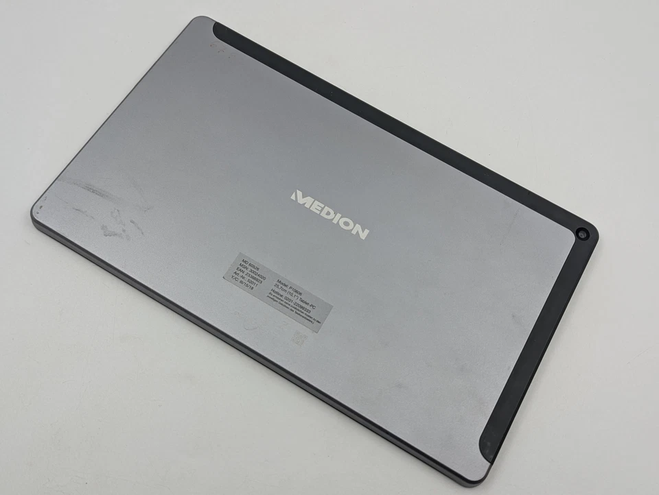 MEDION Lifetab P10606 10.1" 32GB Silber/Schwarz  Android Tablet 💥 - Bild 2 von 4