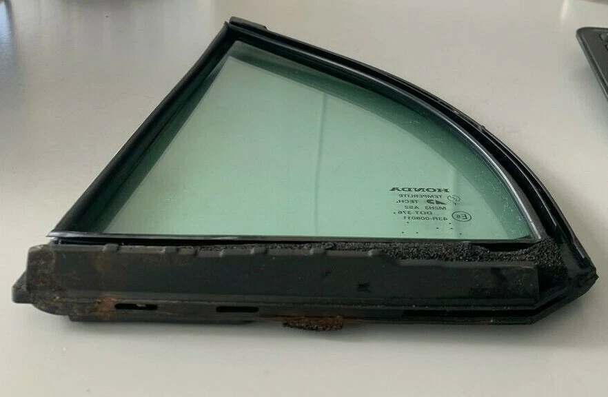 99-03 ACURA TL PUERTA TRASERA DERECHA CUARTO VENTANA CRISTAL OEM Foto 3 de 4