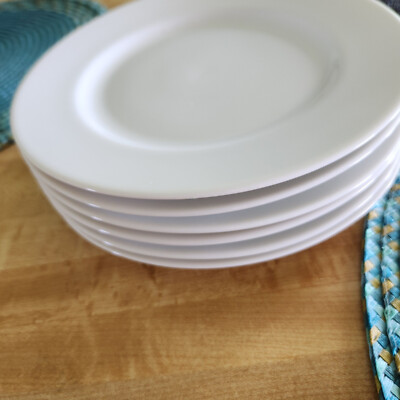 Lot of Salad Plates from The Cellar (Macy's) White 5/8