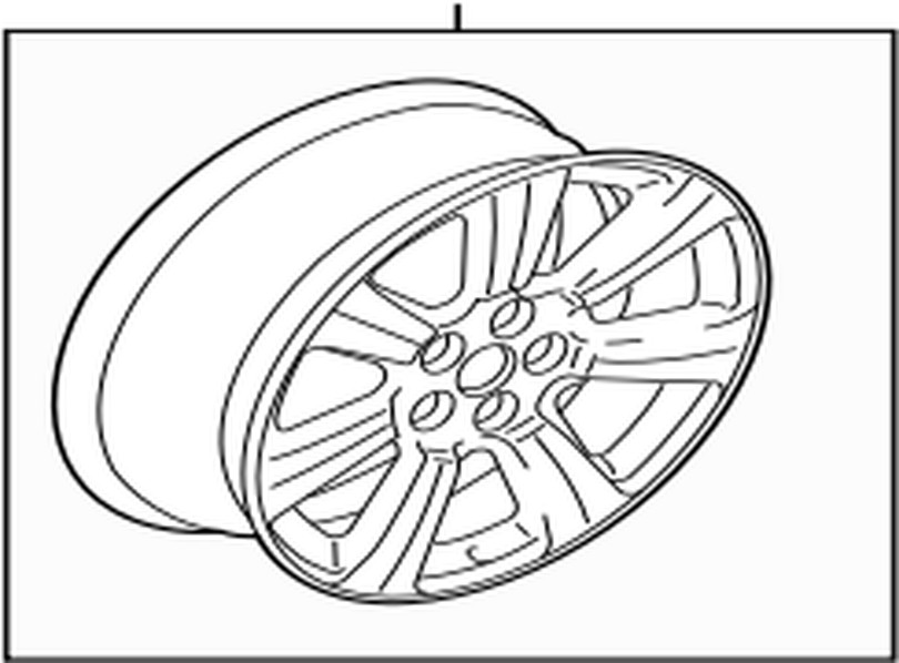 43201-79830-27S Suzuki Wheel set,al(18x7j) 432017983027S, New 