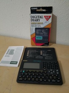Casio SF-3600 64KB Digital Diary Backlit Display | eBay