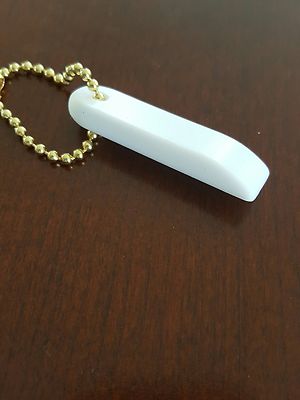 Key Chain for Bookbinders with Teflon Bone Folder with Chisel end 
