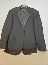 Emanuel Ungaro Tuxedo Jacket 42R 34W -Black- Satin Collar and Buttons - Preowned