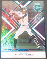 Delvin Perez 2016 Panini Elite Extra Edition Aspirations Tie Dye Rookie (12/25)