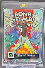 FERNANDO TATIS JR BOMB SQUAD SILVER RAPTURE PRIZM WITH CASE SAN DIEGO PADRES