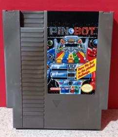 Pin Bot Game (Nintendo NES System 1990) Original NES Complete in Box