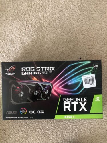 ROG Strix GeForce RTX 3060 Ti 8GB  - Picture 1 of 4