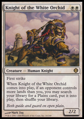 MTG KNIGHT OF THE WHITE ORCHID EXC - KNIGHT OF THE WHITE ORCHIDEE - FLÜGEL