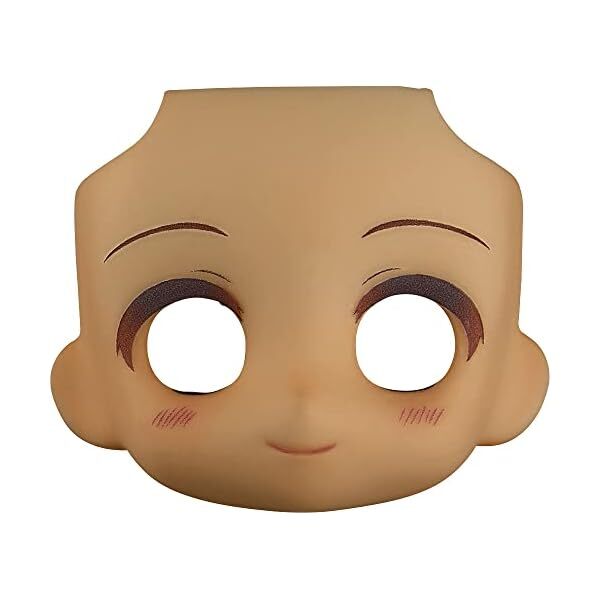 Nendoroid Doll Customizable Face Plate 01 (Cinnamon) Painted Plastic Doll Pa