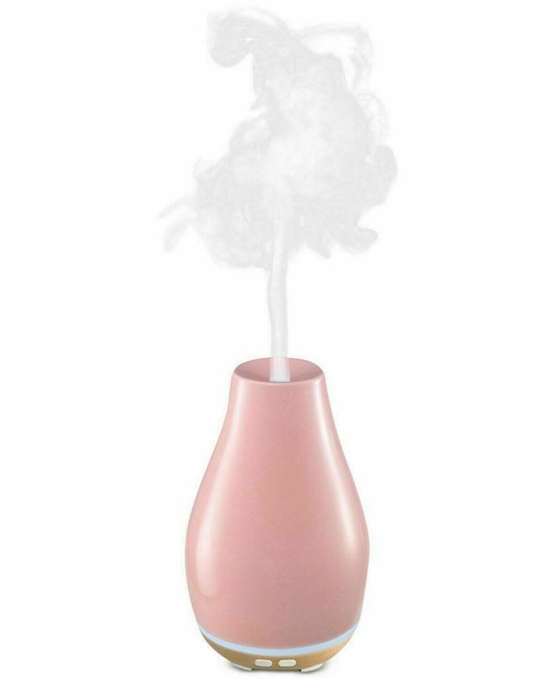 Ellia Pink Blossom Teardrop Shaped Ultrasonic Aroma Diffuser | eBay