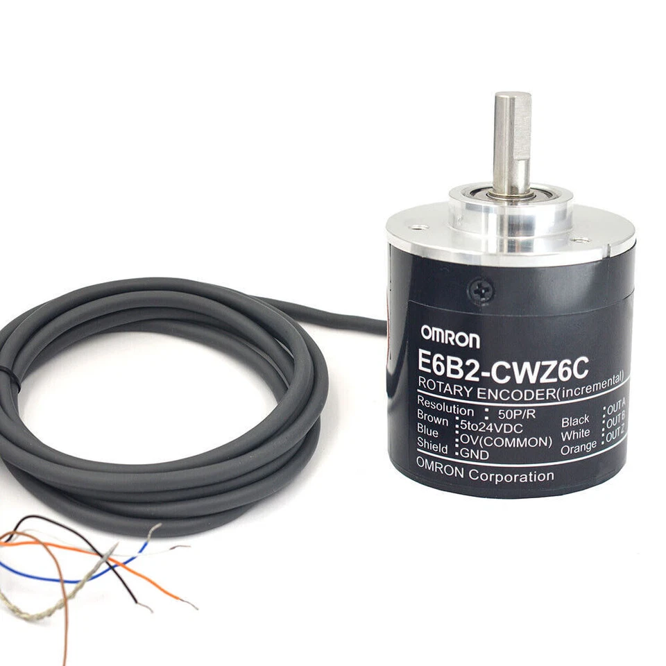 Omron E6B2-CWZ6C 100P/R 200P/R 300P/R 400P/R 500P/R 800P/R 1000P/R 2000P/R Lot - Image 3 of 4