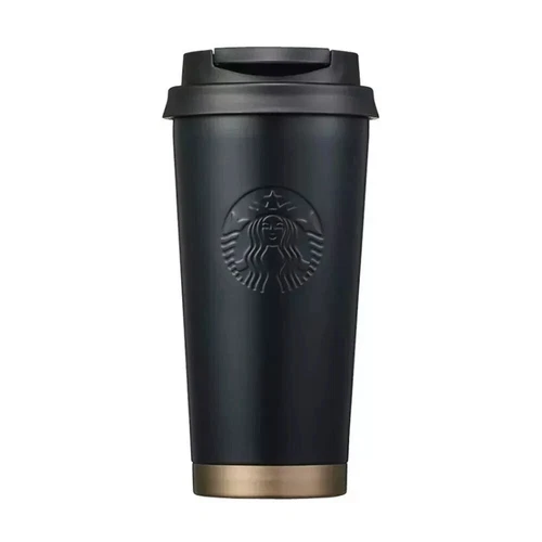 Starbucks Korea 2024 SS Black Matte Elma Tumbler 473ml