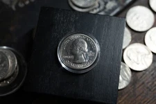 Air-Tight Coin Capsule 24mm, (Pack of 10) Perfect Fit for U.S. Quarters