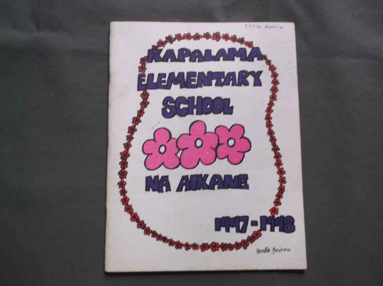 Yearbook Annual Hawaii Kapalama Elementary School 19971998 9798 C2 eBay