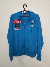NAPOLI ALLENAMENTO CALCIO GIACCA KAPPA SHIRT JERSEY TAGLIA M ADULTO
