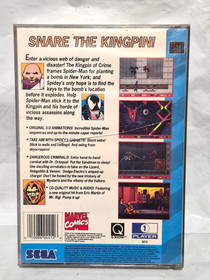 The Amazing Spider-Man Sega CD Authentic -Complete - Game Disc+Manual untested