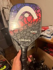 HEAD Radical Graphite Pickleball Paddle USAPA Approved Blue Red And Black CLEAN