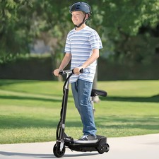 Kids Electric Scooter 10 Miles Long Range Adjustable Height Anti-slip Pedal 120W