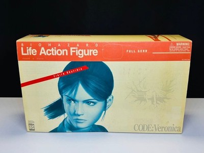 激レア！ BIOHAZARD CODE:Veronica フィギュア Resident Evil Biohazard Code Veronica Life Action Figure w/Box