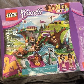 LEGO Friends 41121 Adventure Camp Rafting ~ 100% Complete with Manual and Box
