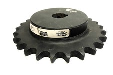 Martin 1" Bore 3/4" Pitch Roller Chain Sprocket W/ Keyway 60BS26 USED