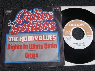 The Moody Blues-Nights in white Satin 7'' Vinyl-1976 Germany-Deram-6.11262