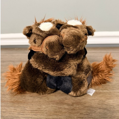 #ad #ad Lidl Dollys Best Friends Fur Ever Hugging Horses Plush Set $17.10