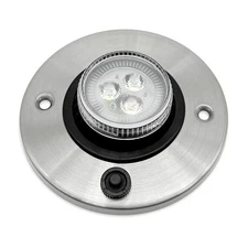 12v Light Fixtures with Switch 2w LED Recessed Swivel Spot Cabinet Down Light...