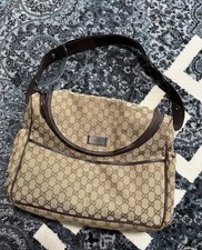 Rare Gucci GG Supreme Canvas Diaper Messenger Bag