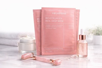 HIGHPRIME Bio-Collagen Deep Mask Sheet Hydrating Firming Collagen