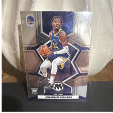 Panini Mosaic NBA Debut Rookie Jonathan Kuminga #268 Warriors NBA 2021-22